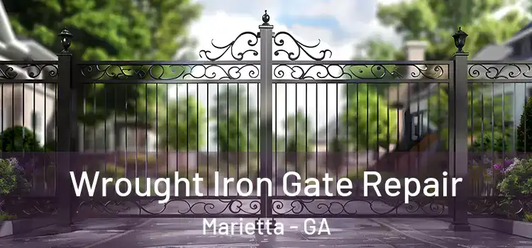 Wrought Iron Gate Repair Marietta - GA